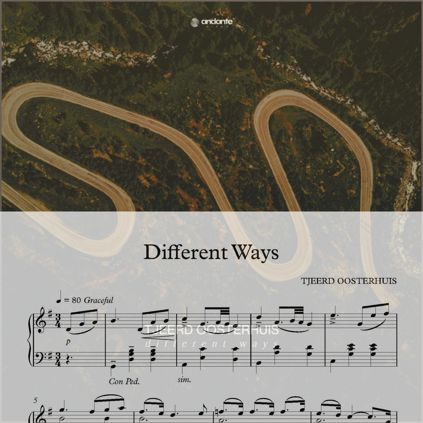 Different Ways | Sheet music