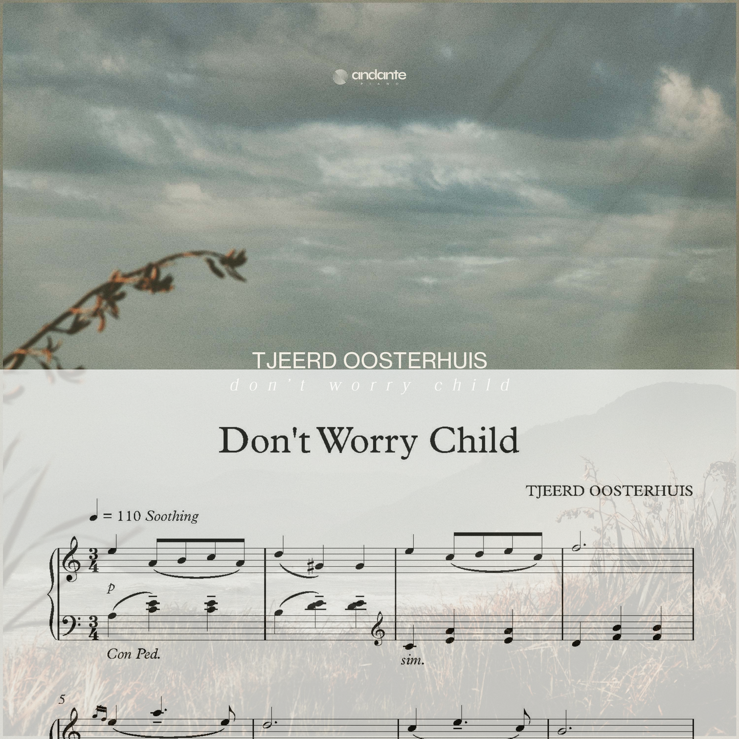 Don't Worry Child | Sheet music